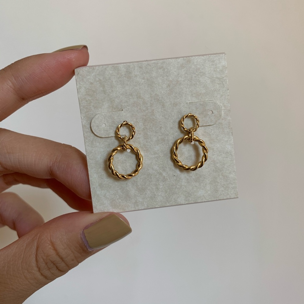 Elegant Dangly Studs